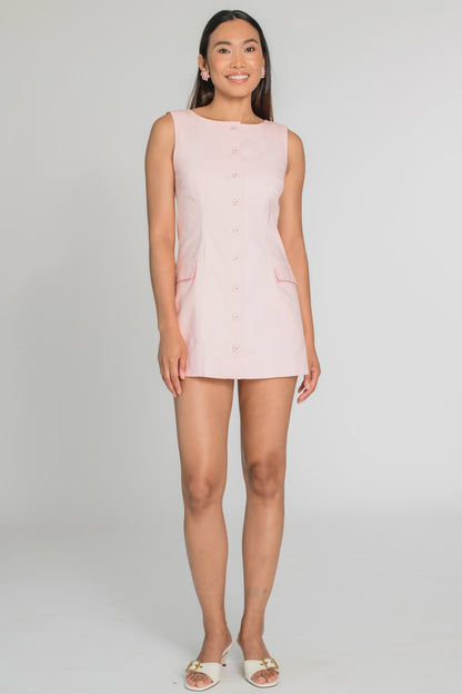 Rory Dress in Pink Peony
