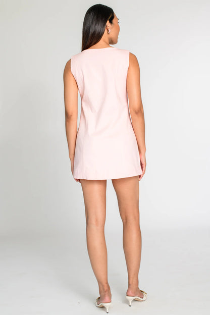 Rory Dress in Pink Peony