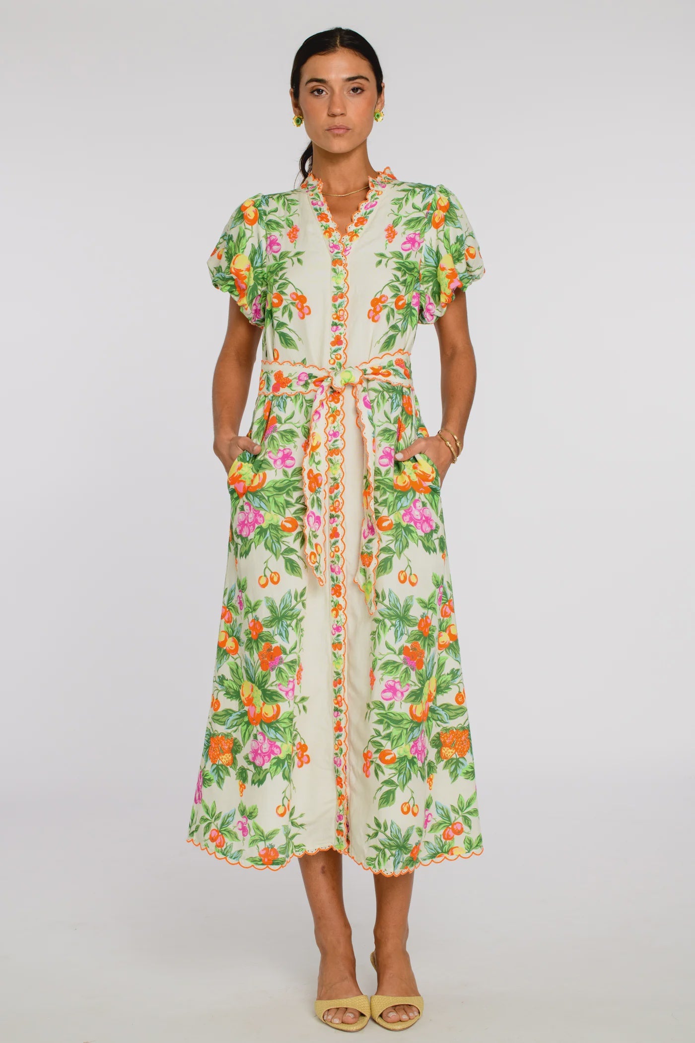 Carlisle Dress in Tea Time