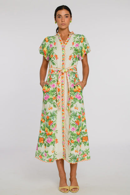 Carlisle Dress in Tea Time