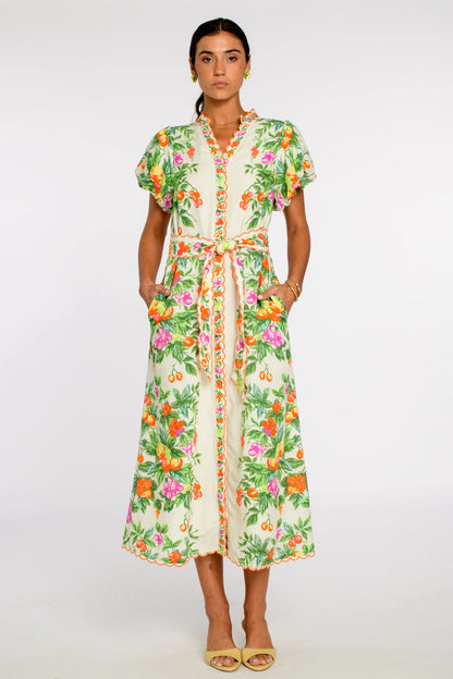 Carlisle Dress in Tea Time