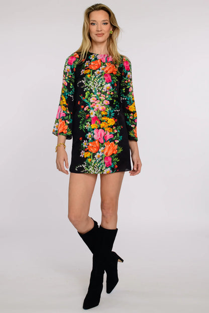 Juliette Dress in Centerpiece Black