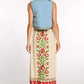 Phoebe Skirt in Indian Flower Ivory