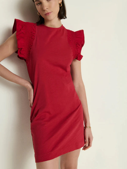 Ellis Dress - Rio Red