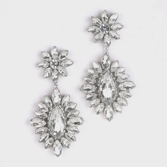 Alianah Earrings - Silver