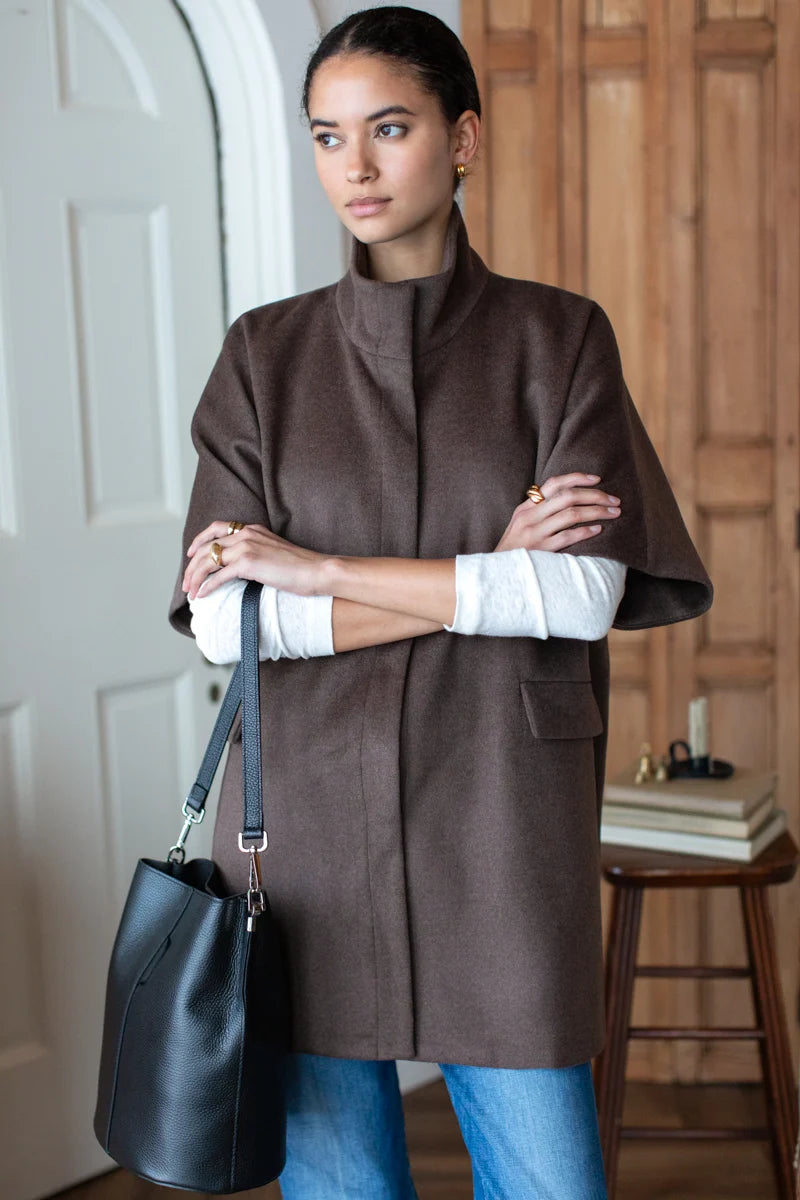 Layering Jacket - Bitter Chocolate