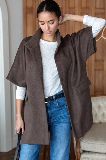 Layering Jacket - Bitter Chocolate