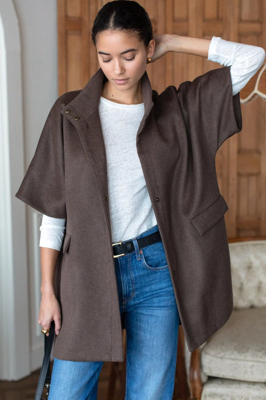 Layering Jacket - Bitter Chocolate