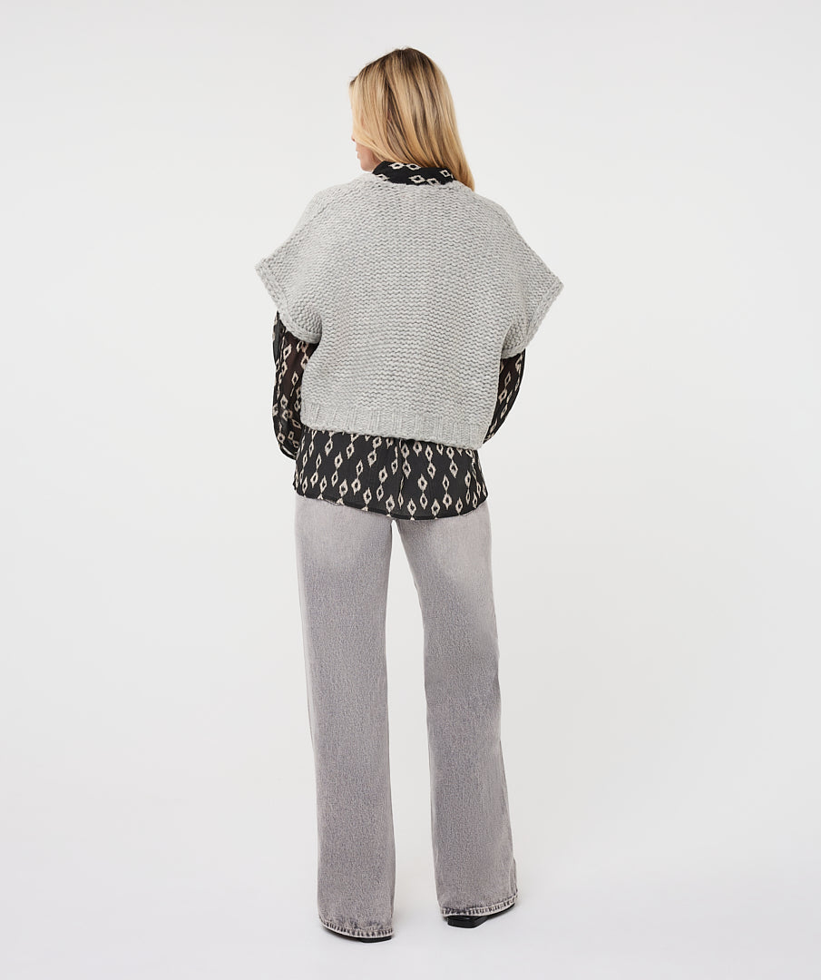 Hadley Knit Cardigan - Grey