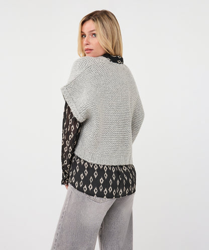 Hadley Knit Cardigan - Grey