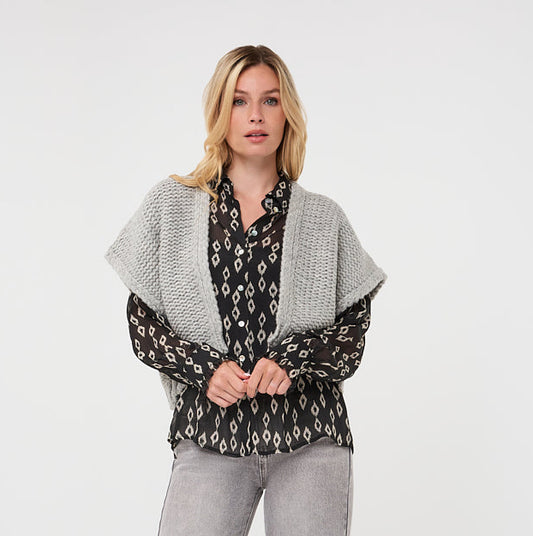 Hadley Knit Cardigan - Grey