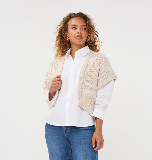 Hadley Knit Cardigan - Oatmeal