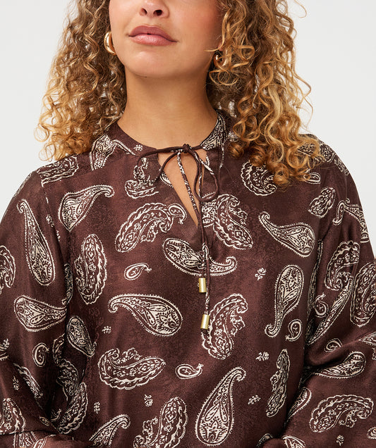 Paisley Poet Blouse