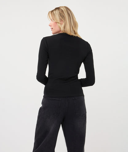 Riley Essential Top - Black