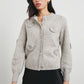 Francesca Cardigan - Heather Grey