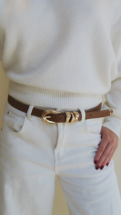 Sutton Belt - Brown