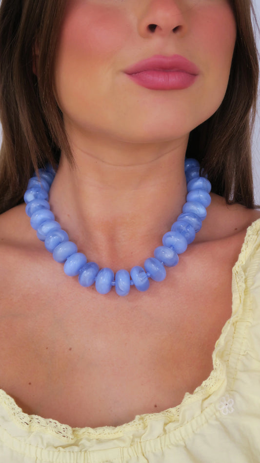 Lucia Necklace - Periwinkle