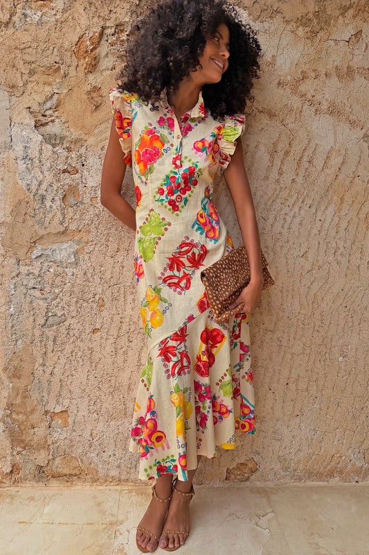 Fruit Stamps Remi Dress
