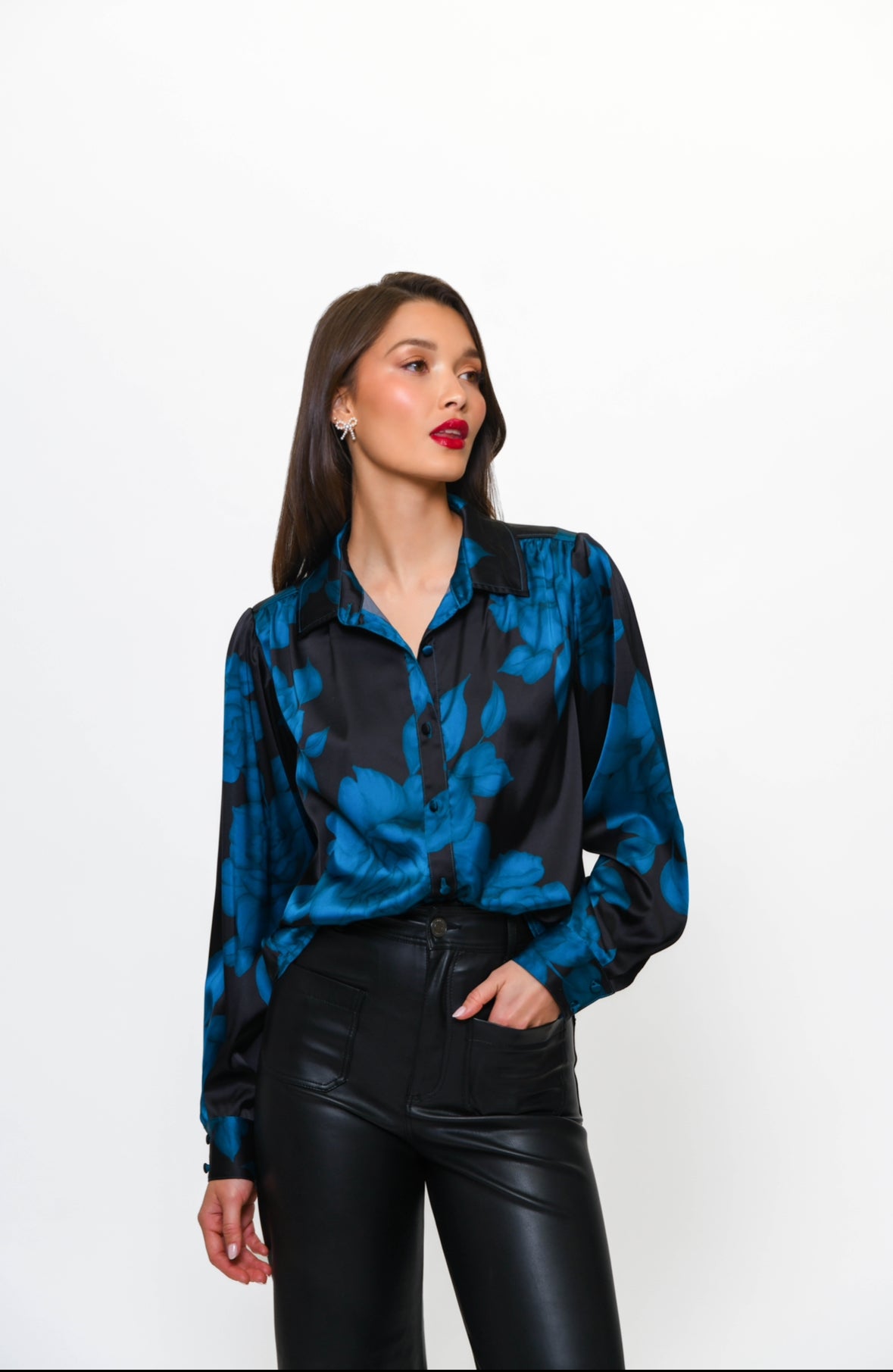 Kodie Top - Black Rose