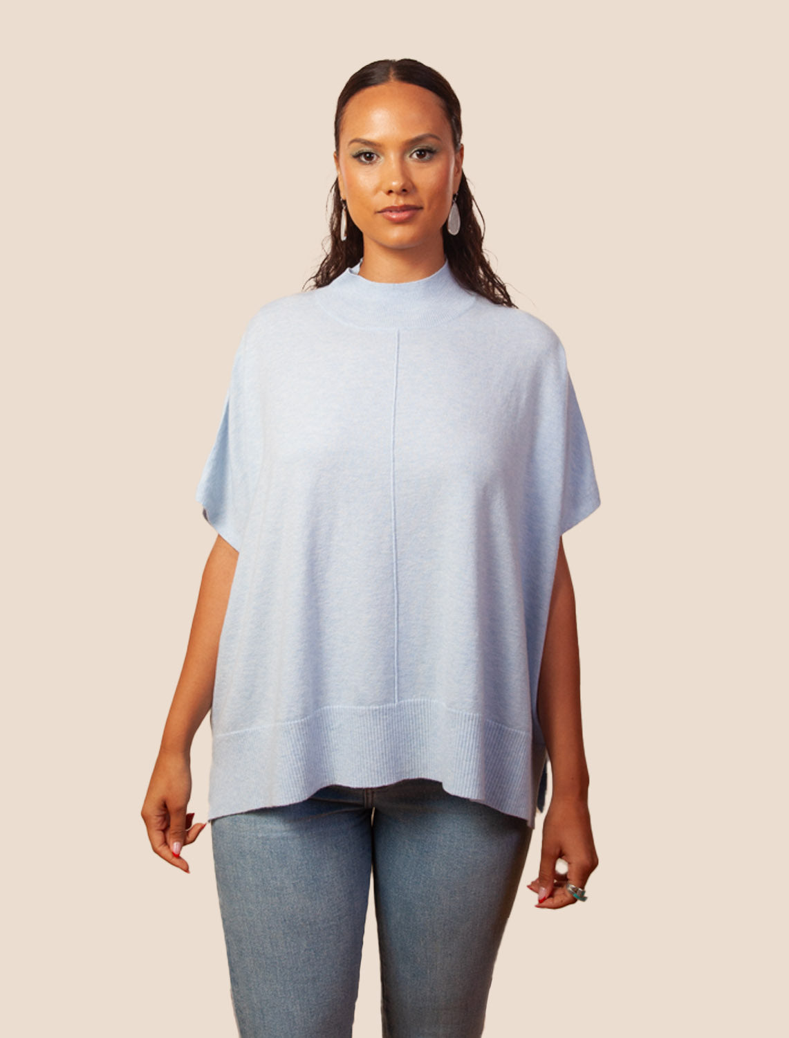 Baby Blue Caroline Top