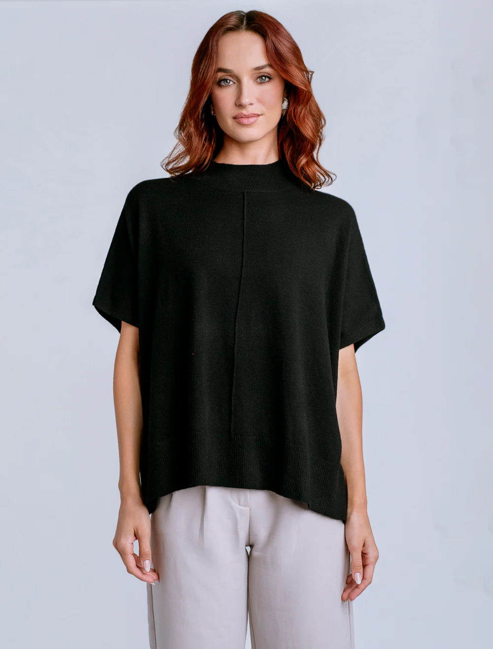 Black Caroline Top