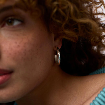 Havana Hoop - Silver