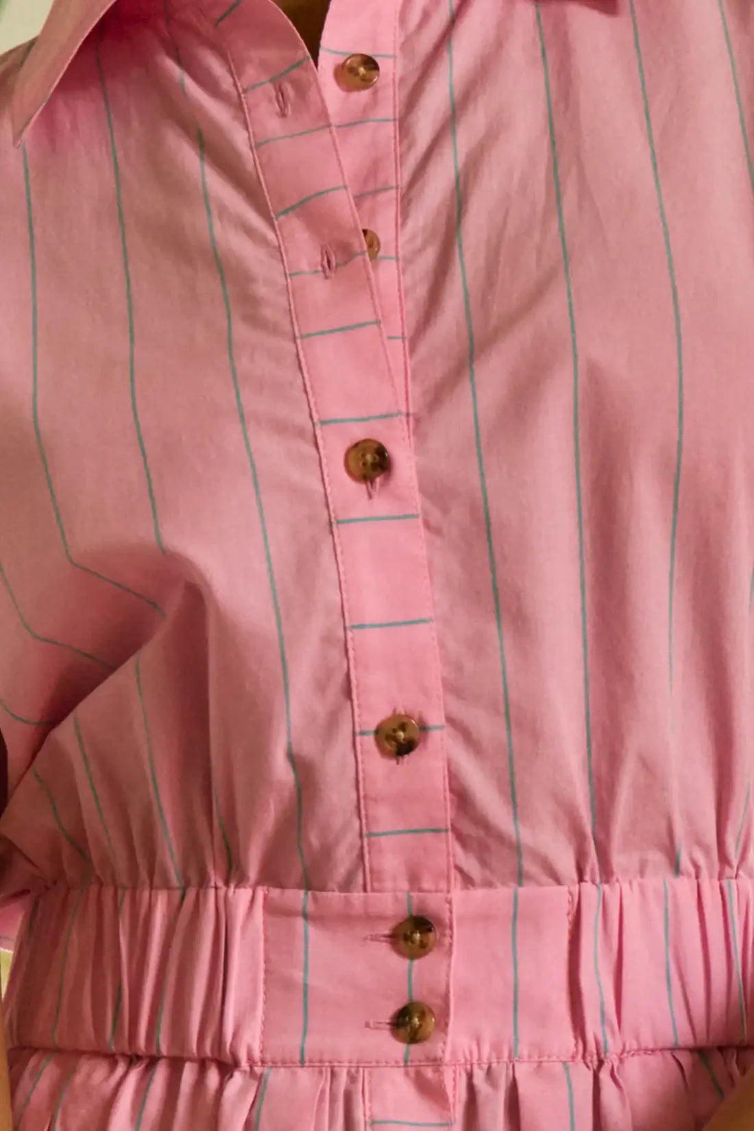 Howard Dress - Watermelon Stripe