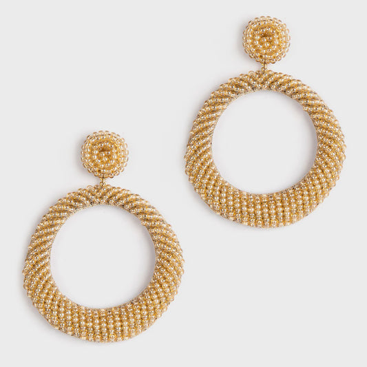 Asta Earrings - Champagne