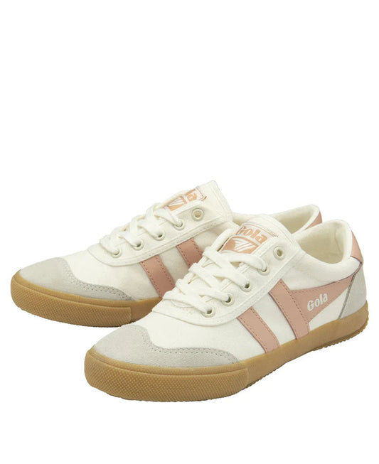 Badminton Plimsoll-Off White/Pearl Pink/Bubblegum