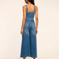 Brinkley Jumpsuit - Medium Wash