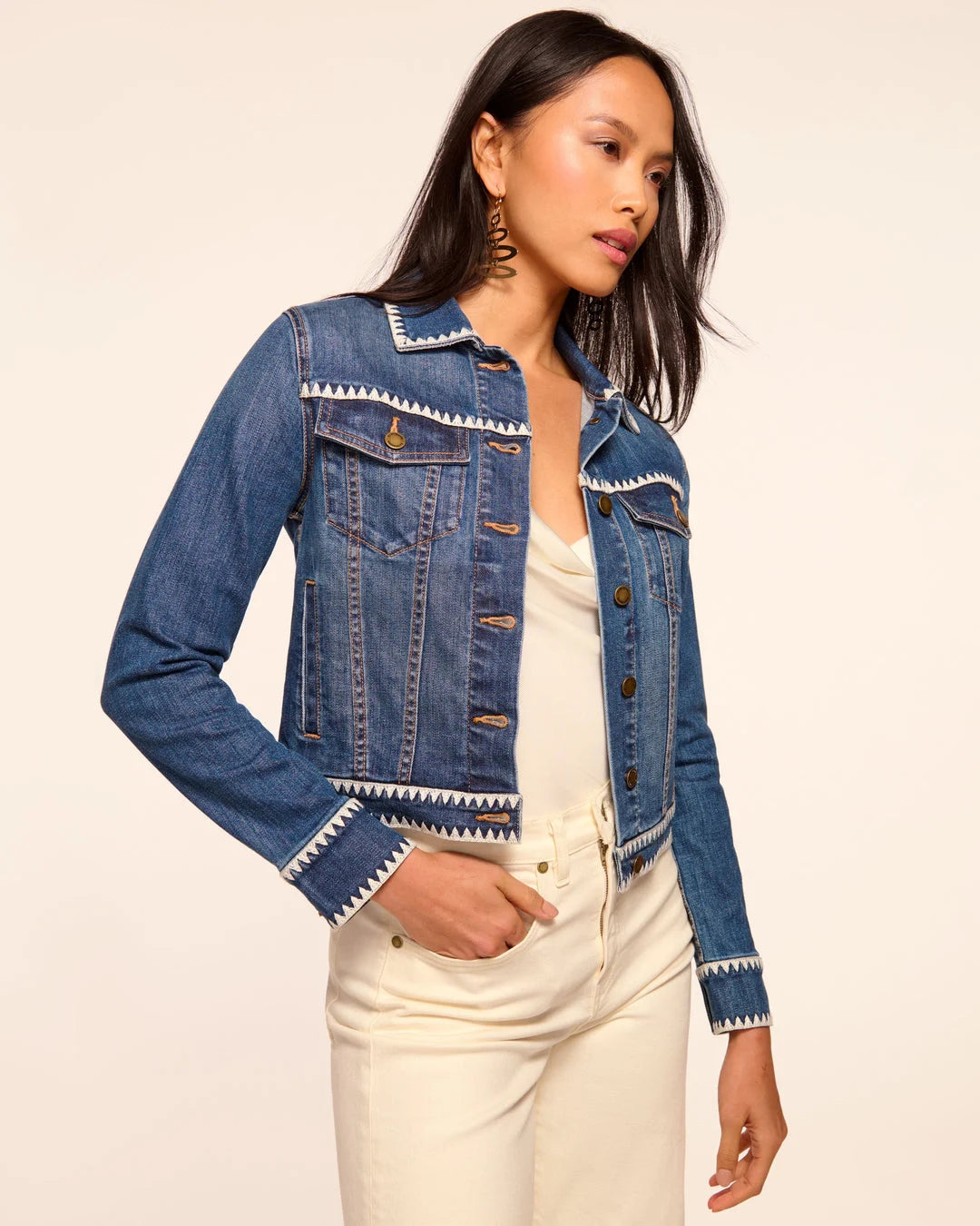 Kasey Jacket - Medium Wash