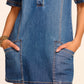 Skylar Dress - Medium Wash Denim