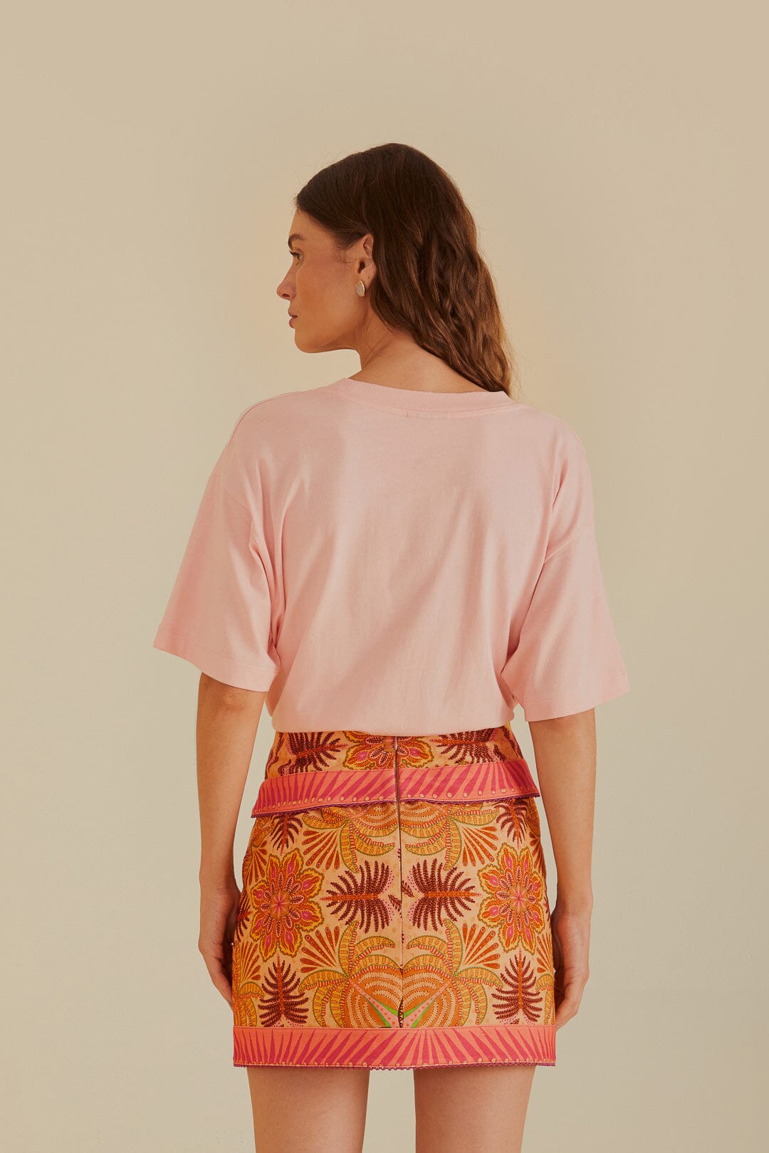 Sand Palm Scarf Skirt