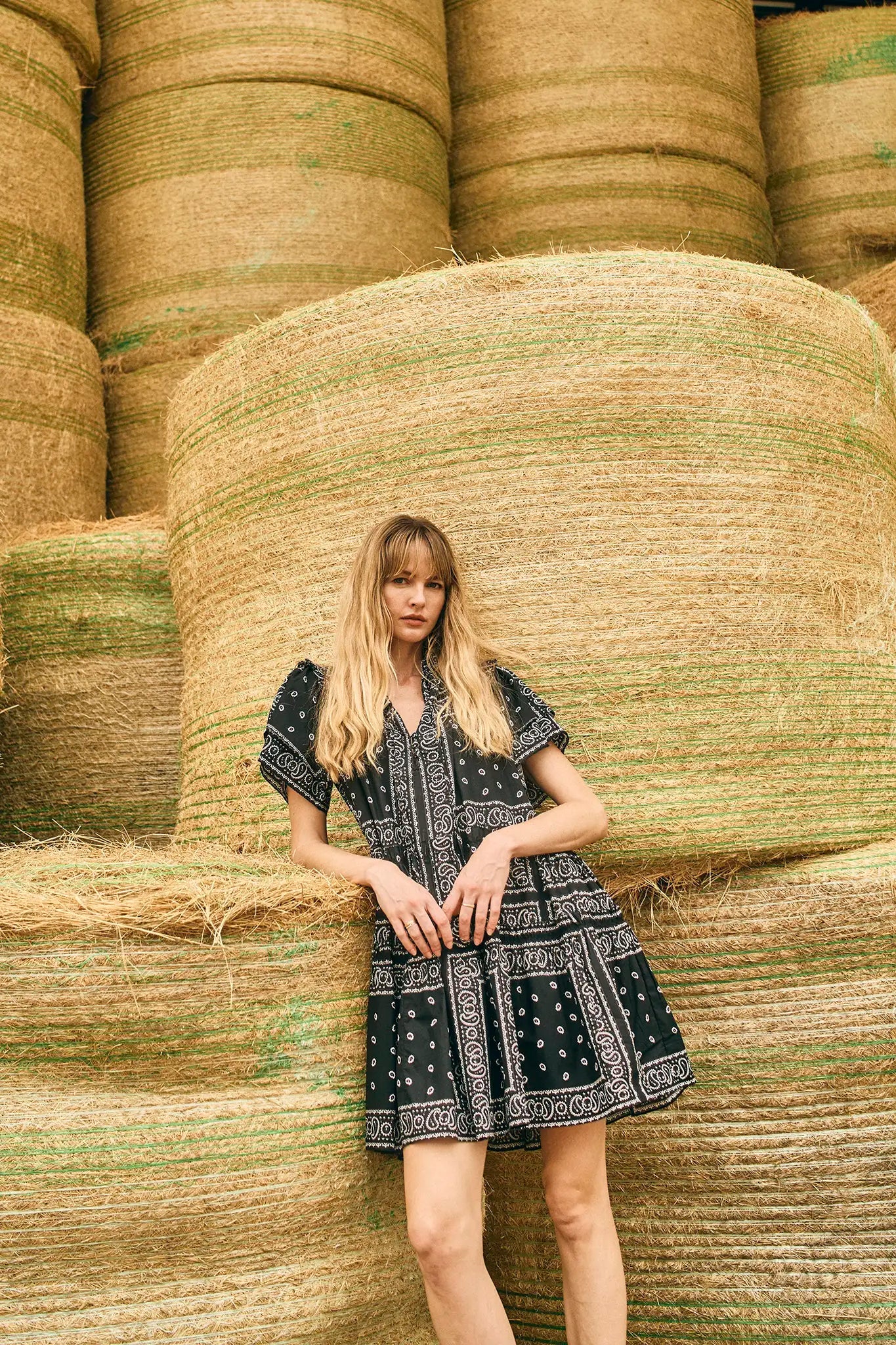 Merritt Dress - Aces Wild Black