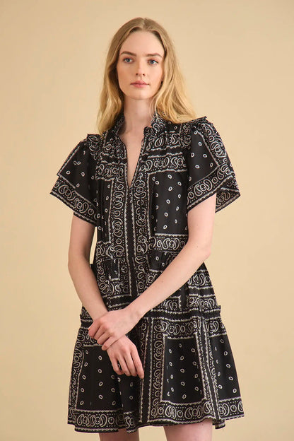 Merritt Dress - Aces Wild Black