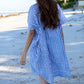 Emerson Short Caftan - Ocean Organic