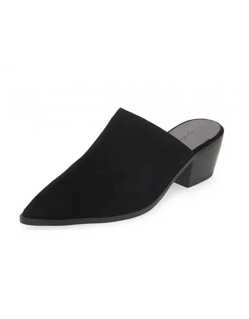 Cellia Mule - Black Suede