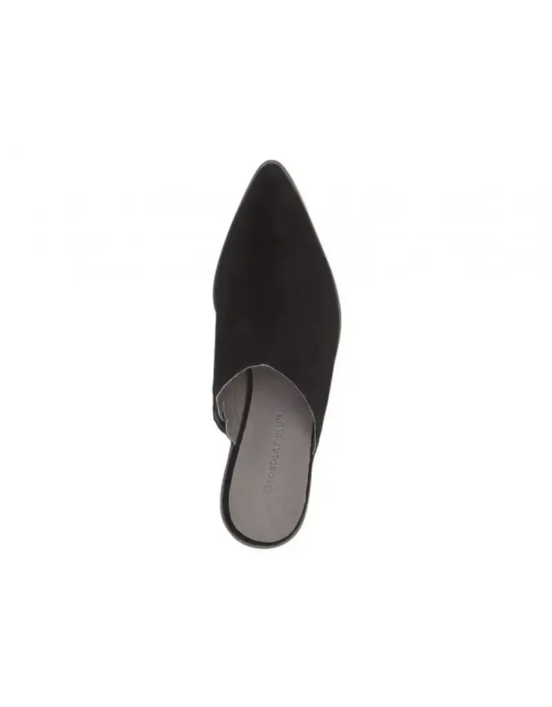 Cellia Mule - Black Suede