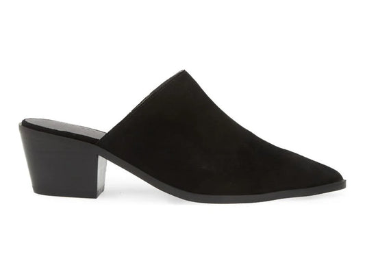 Cellia Mule - Black Suede