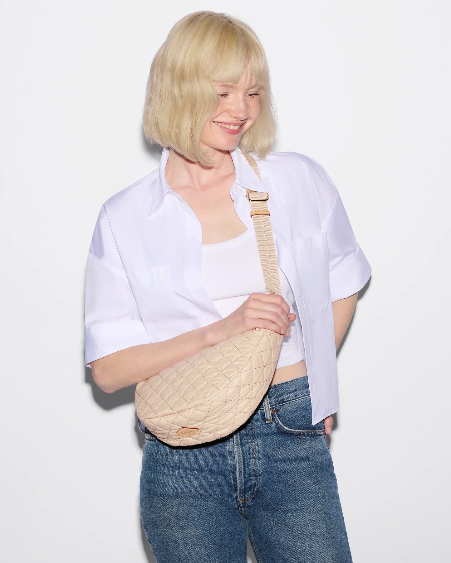 Buff Small Metro Smile Bag