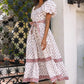 Elisa Midi Dress- Belize Blossom