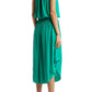 Audrey Smocked Midi Dress - Sea Green