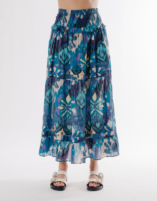 Llaya Skirt - Symphonic Ikat