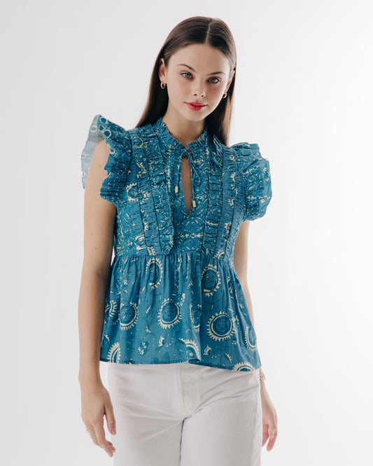 Persephone Top-Amelie Print