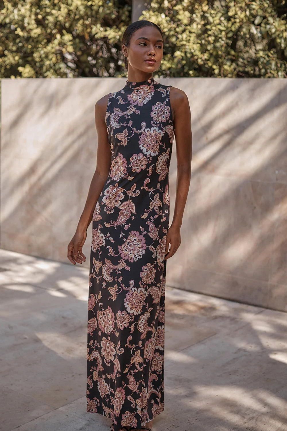 Lila Dress - Autumn Chintz Jersey