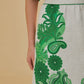 Color Festival Skirt-Green