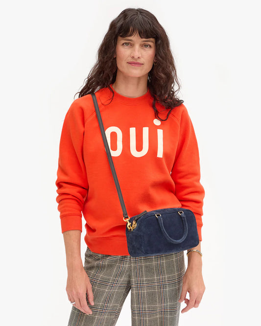 Oui Sweatshirt - Blood Orange