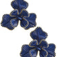 Kaia - Raffia Flower Earring