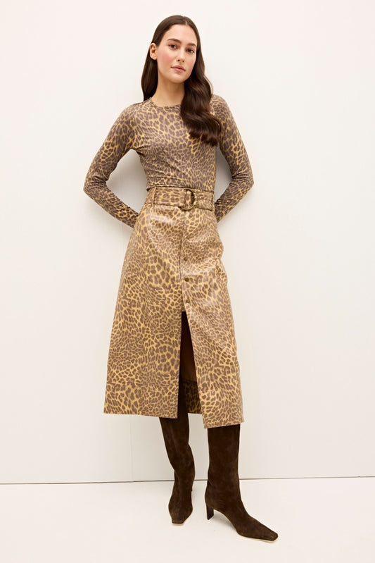 Chelsea Skirt - Leopard