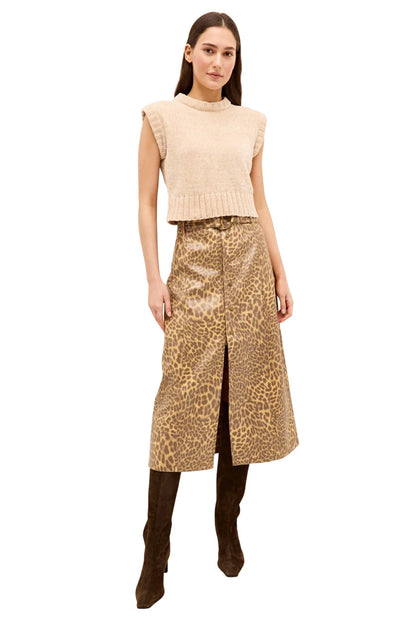 Chelsea Skirt - Leopard